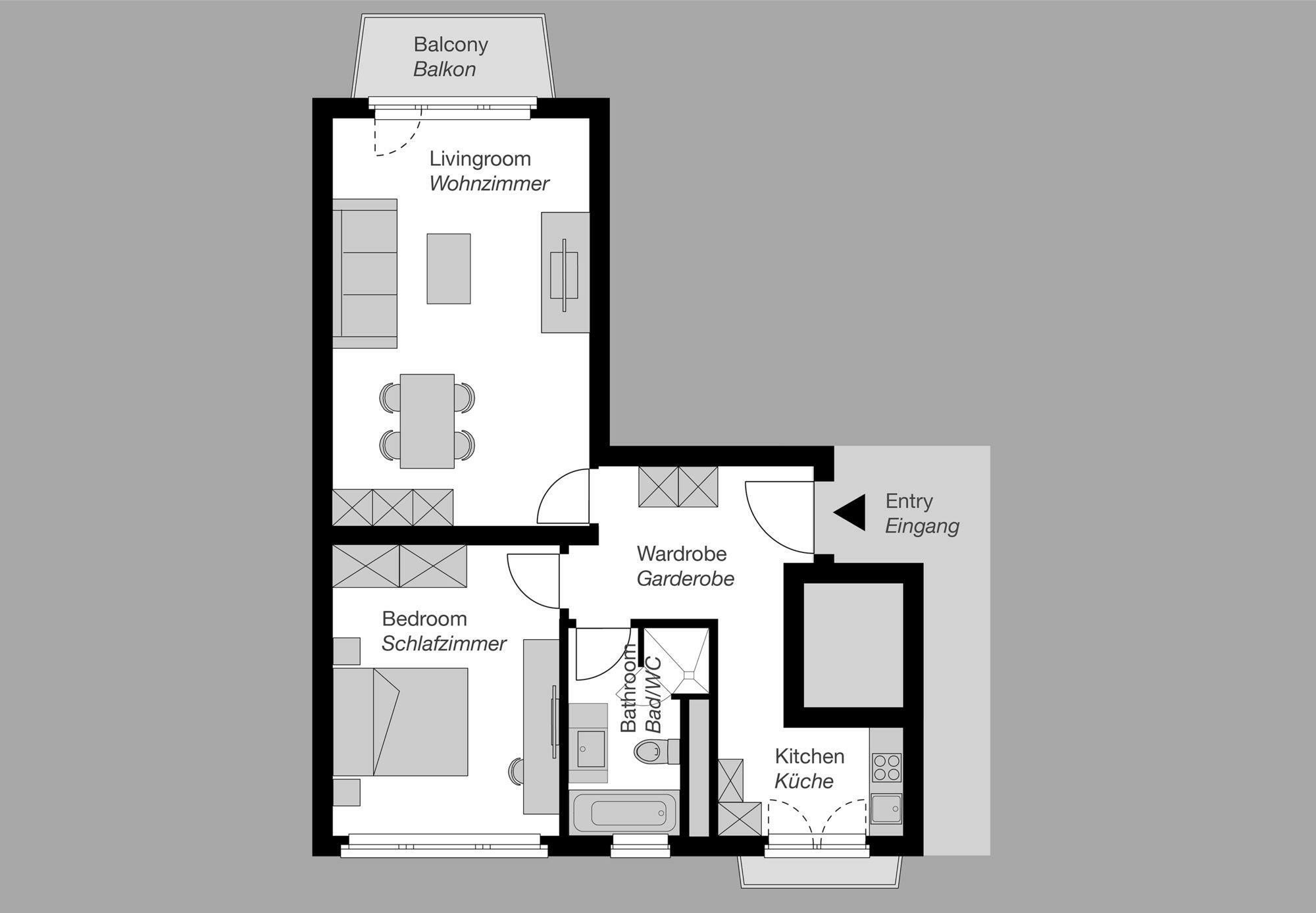 City Stay - Lindenstrasse Цюрих Экстерьер фото