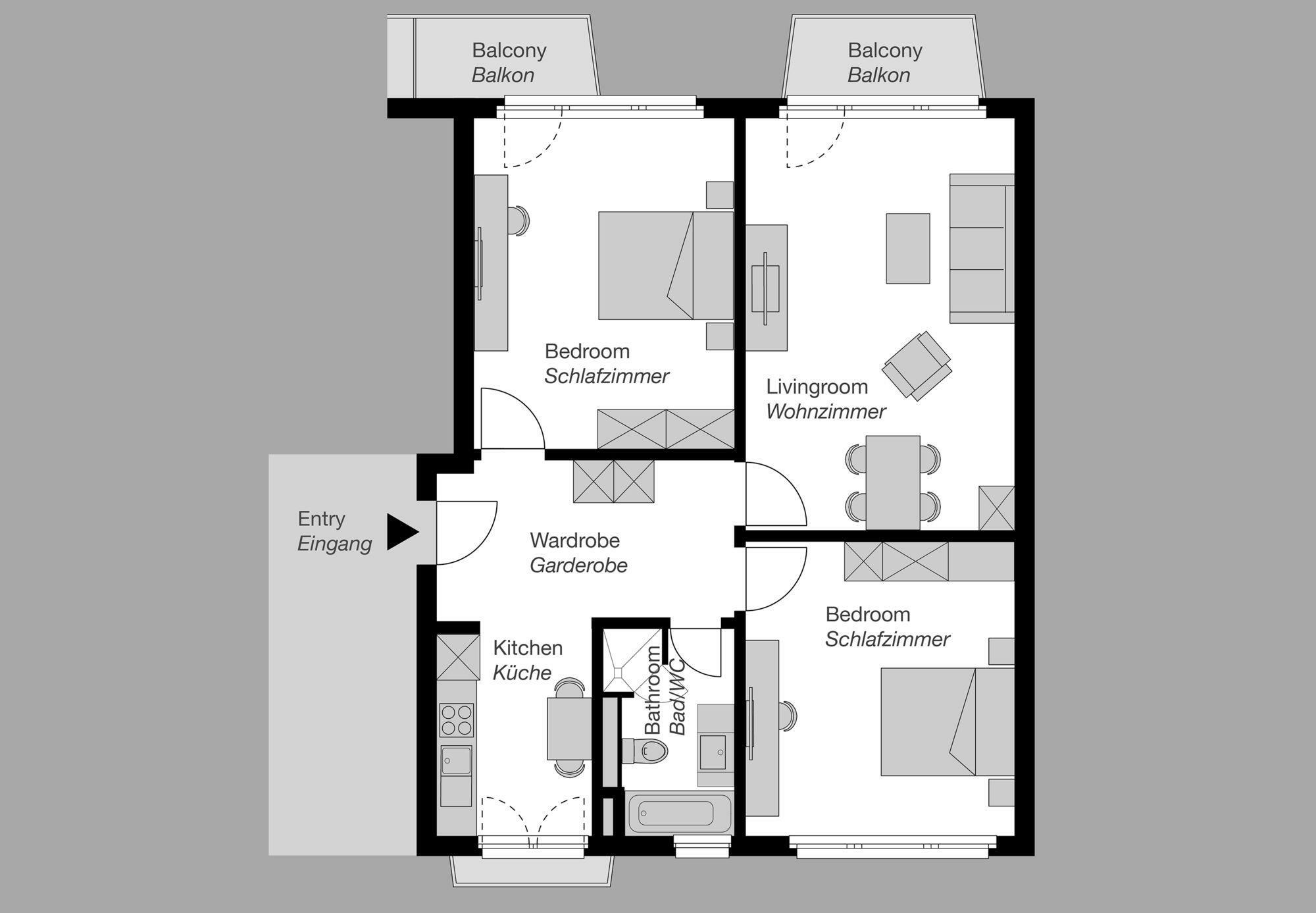 City Stay - Lindenstrasse Цюрих Экстерьер фото